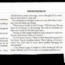 Various Snoqualmie Valley Record articles